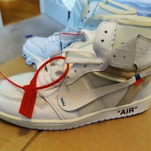 Nike x Off white Jordan shoes sz 10